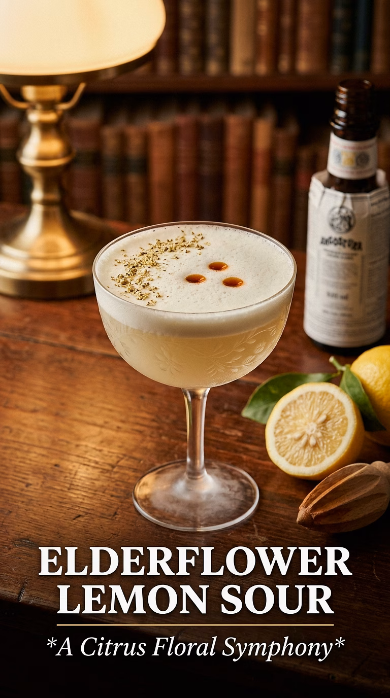 Elderflower Lemon Sour