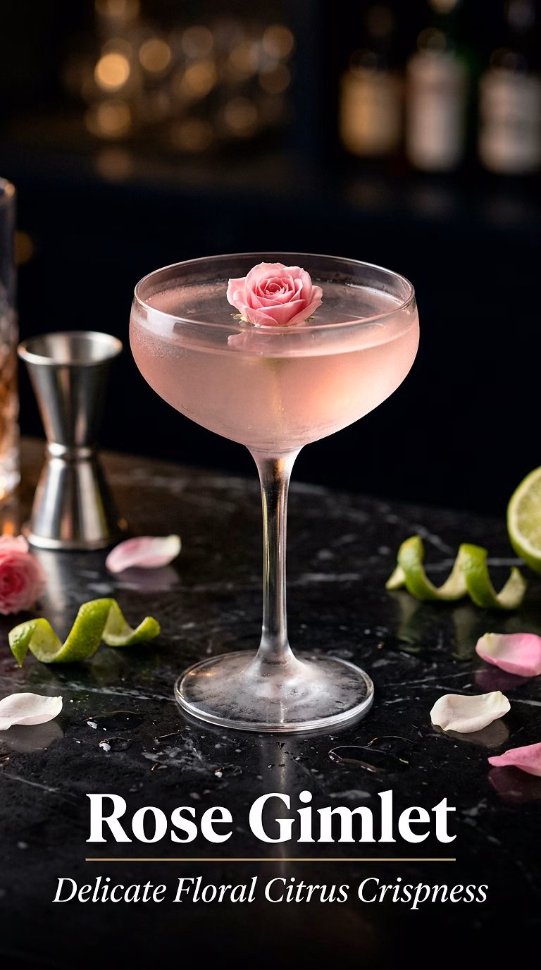 Rose Gimlet