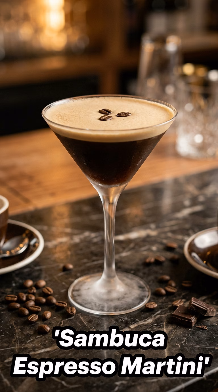 Sambuca Espresso Martini
