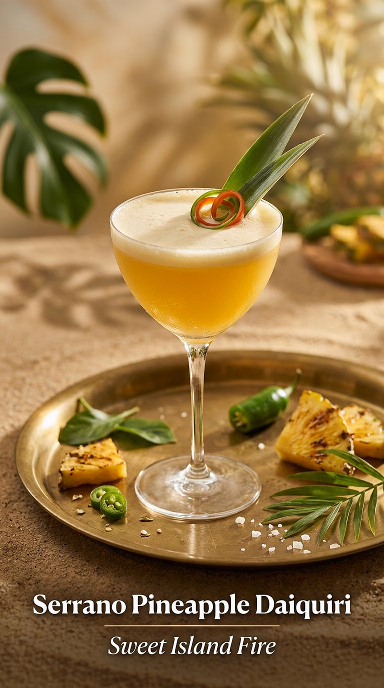 Serrano Pineapple Daiquiri