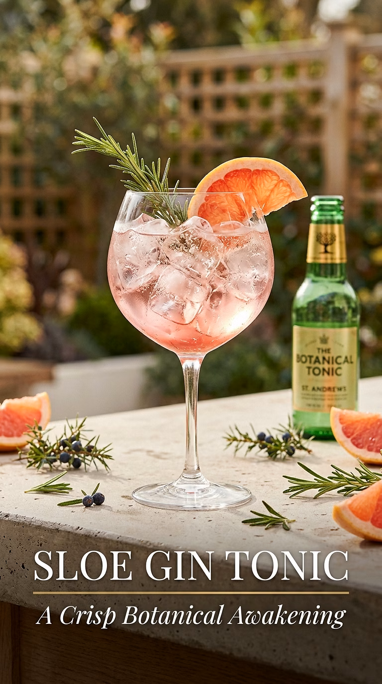 Sloe Gin Tonic