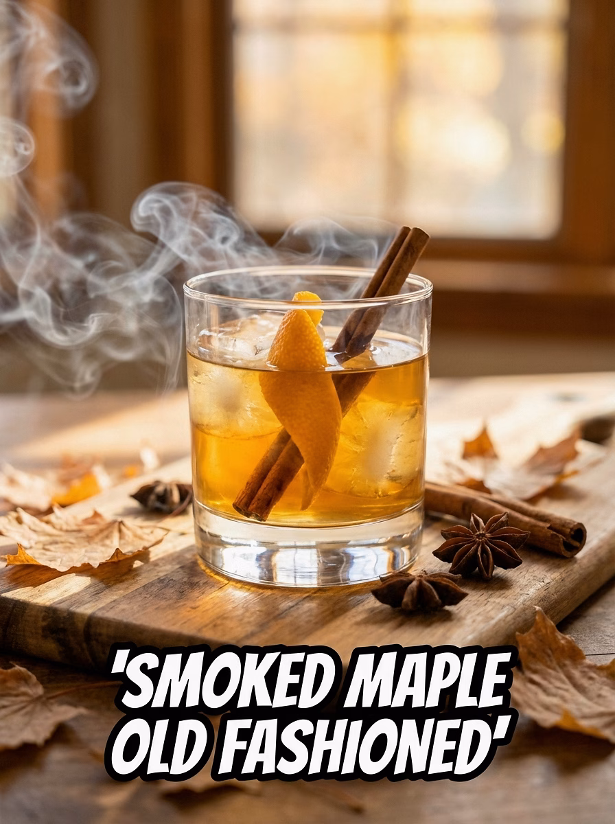 Smoked Maple Old Fashioned