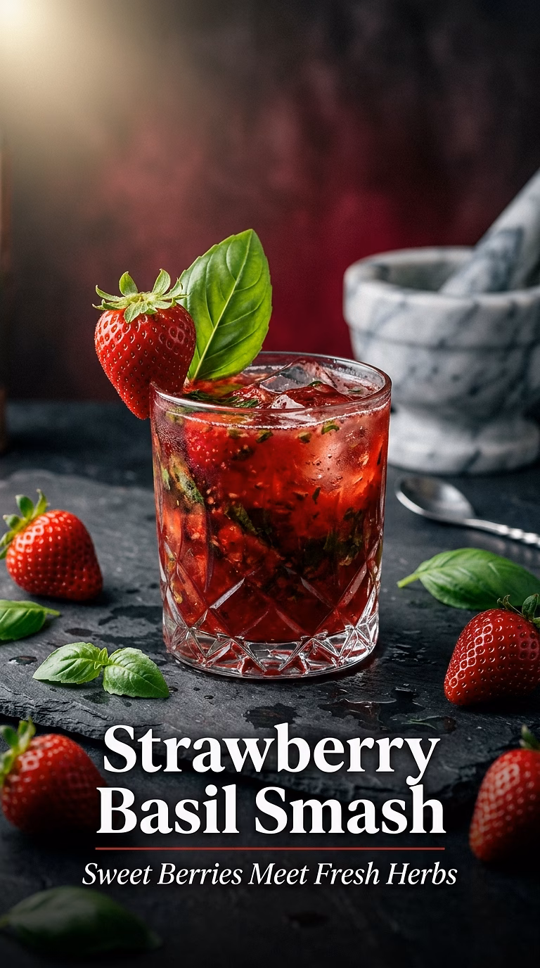 Strawberry Basil Smash