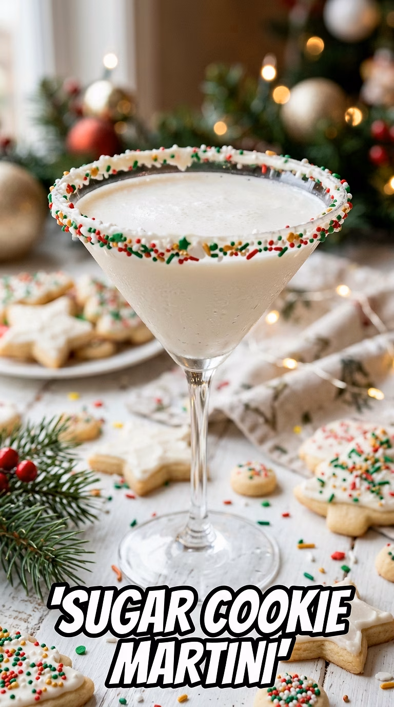 Sugar Cookie Martini