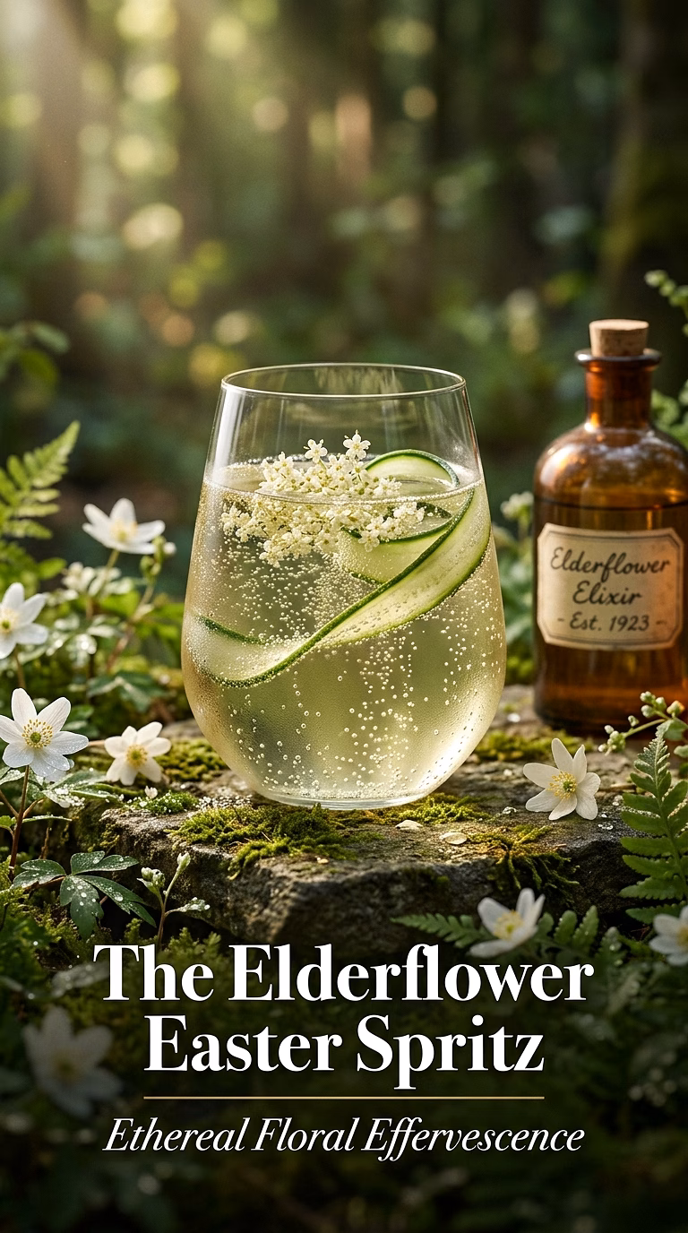 The Elderflower Easter Spritz