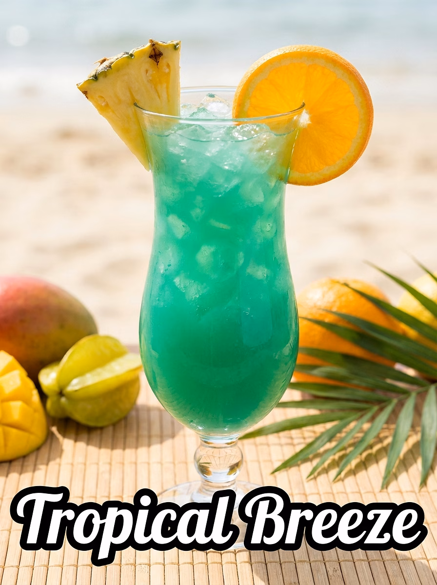 6. 🌴 Tropical Breeze (The Coconut Paradise)