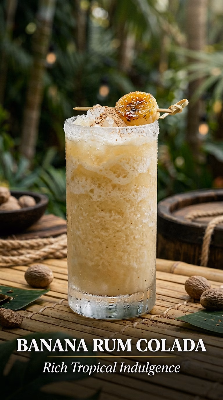 Banana Rum Colada