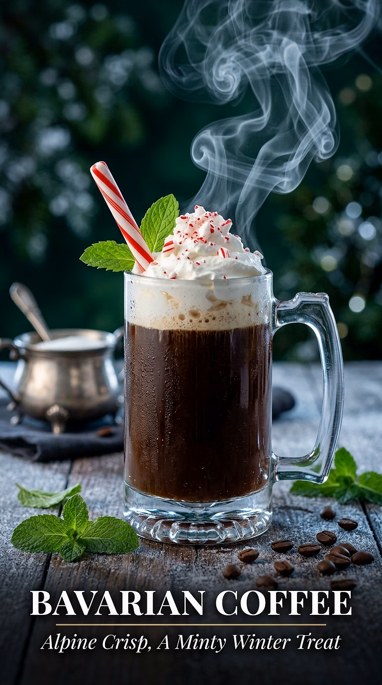 Bavarian Coffee (Peppermint Schnapps Coffee)