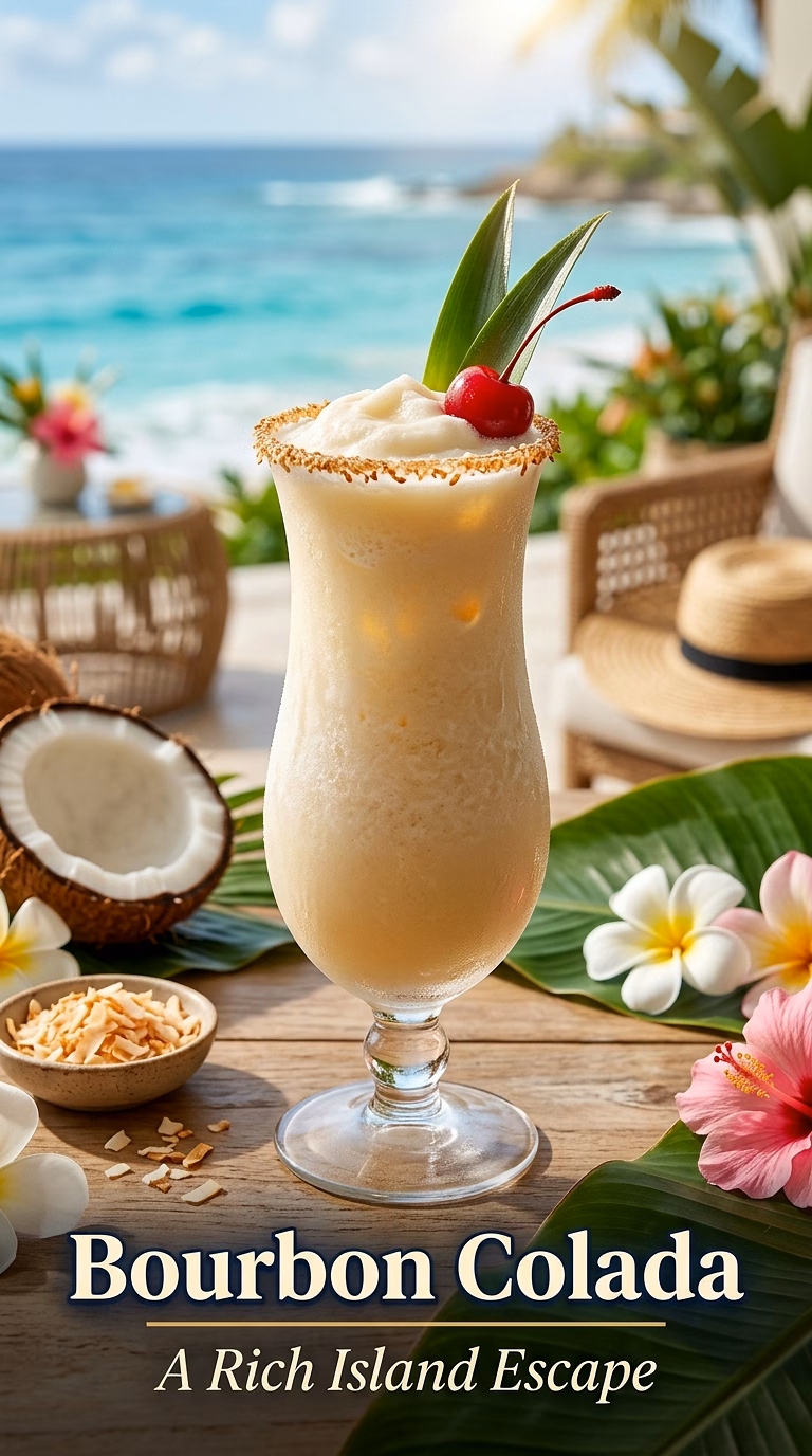 Bourbon Colada