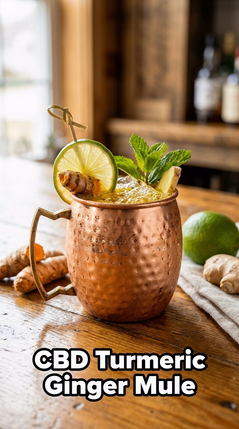 CBD Turmeric Ginger Mule