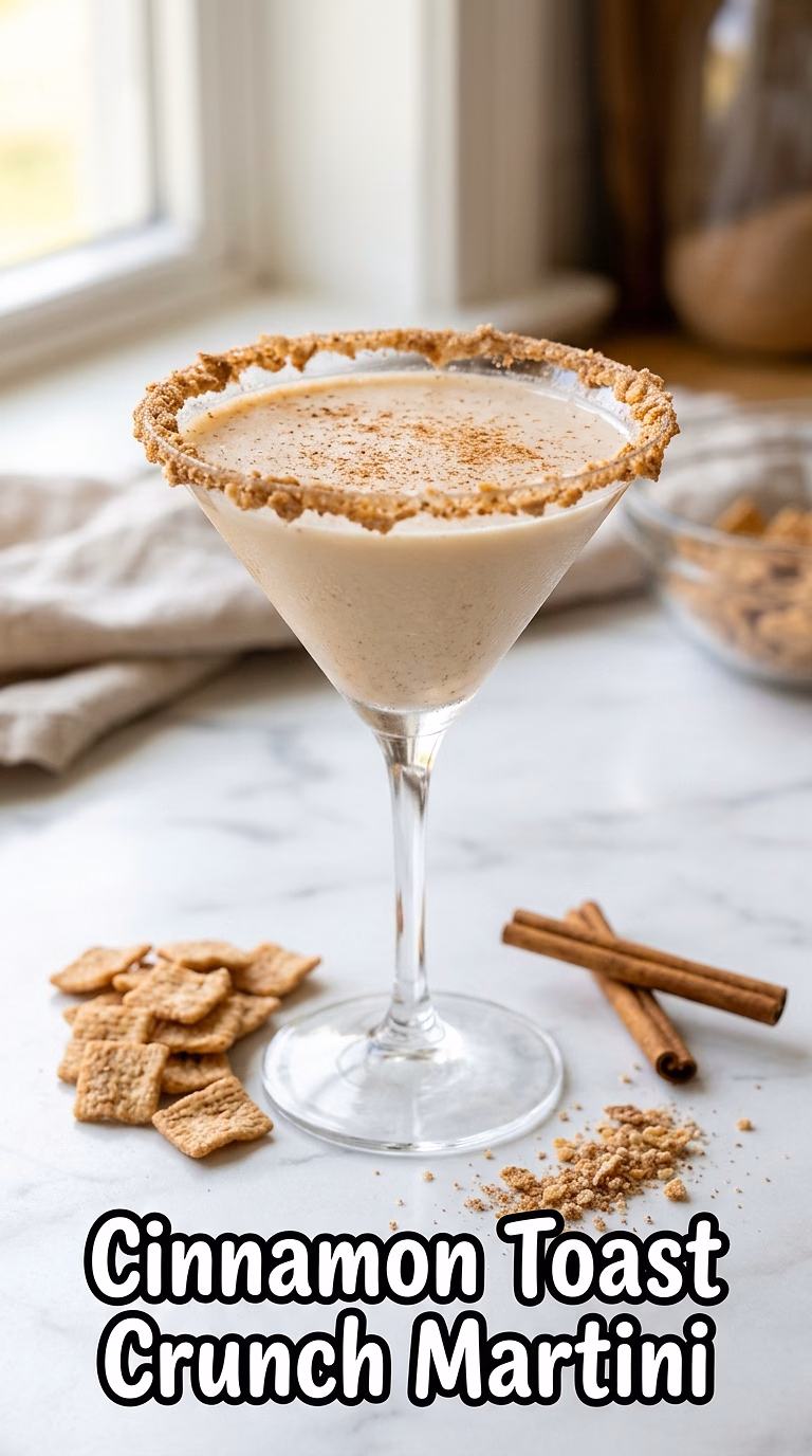 Cinnamon Toast Crunch Martini