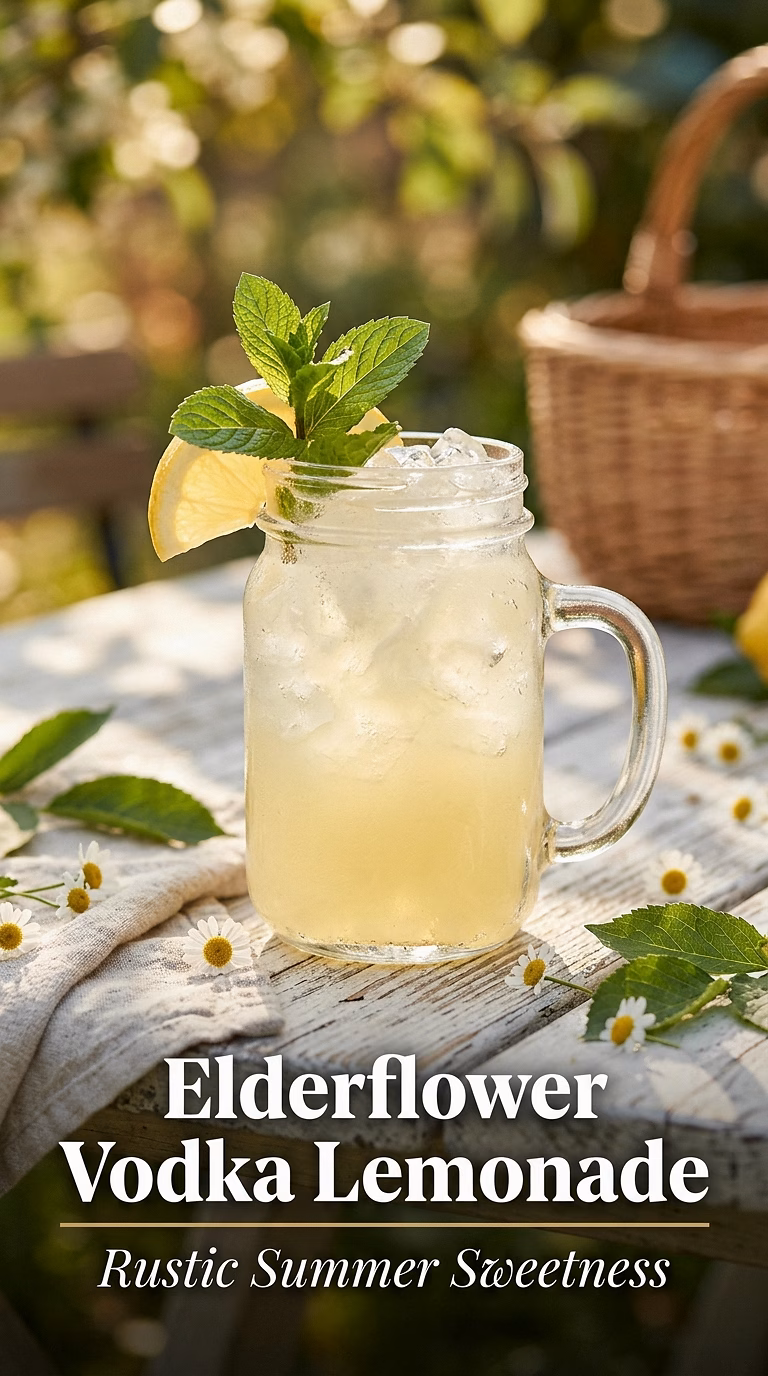 Elderflower Vodka Lemonade