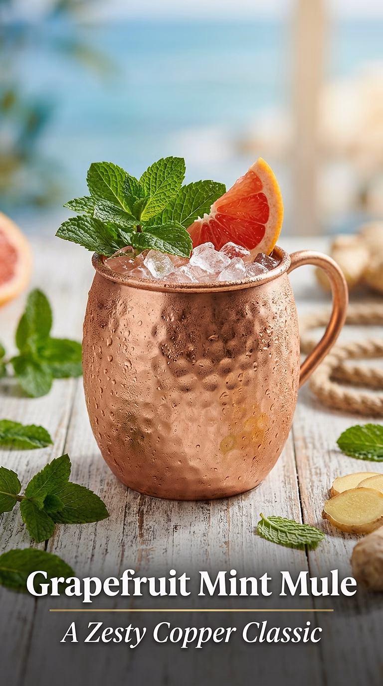 Grapefruit Mint Mule