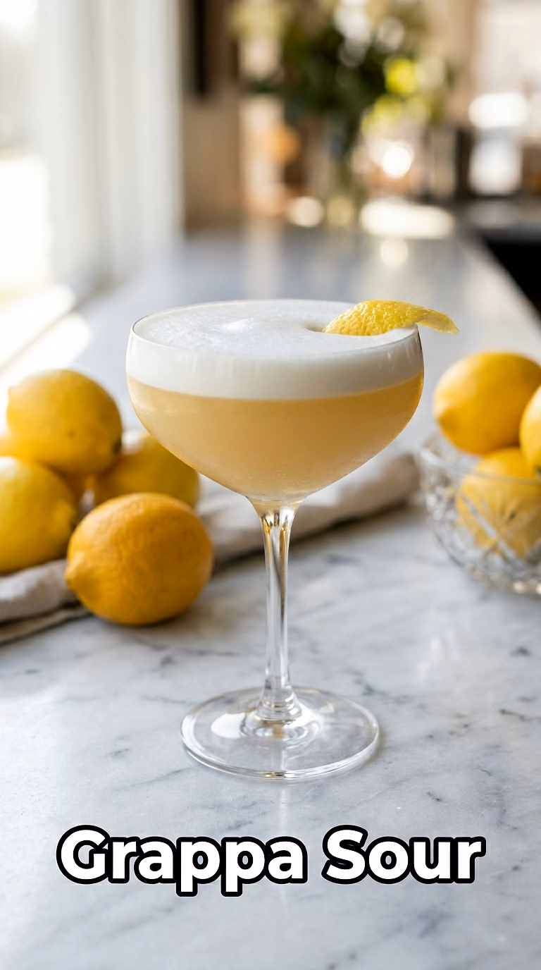 Grappa Sour