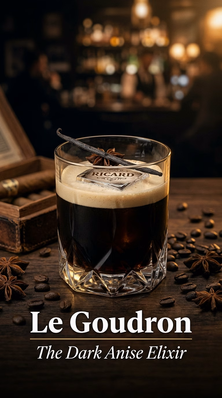 Le Goudron (Ricard and Cola)