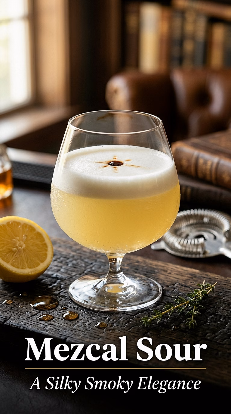 Mezcal Sour