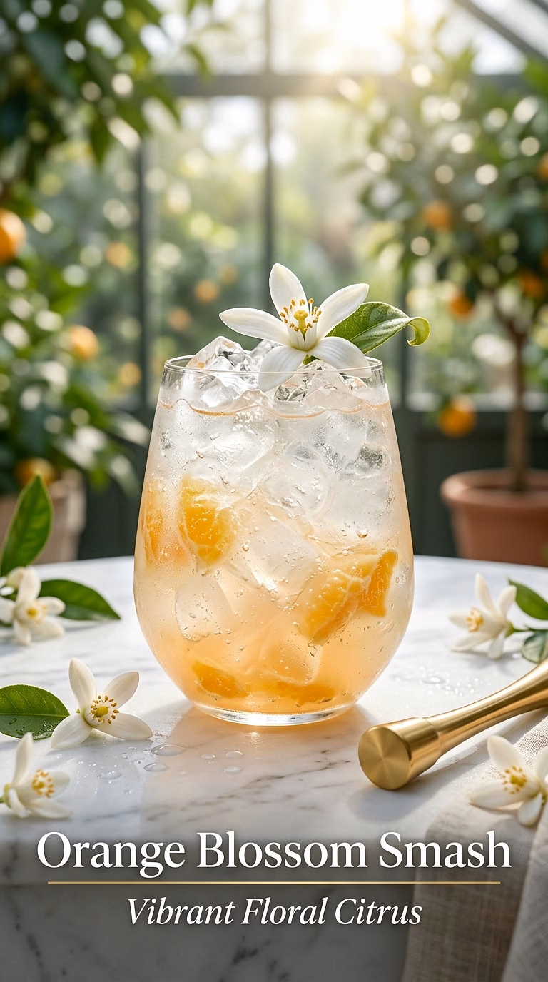 Orange Blossom Gin Smash