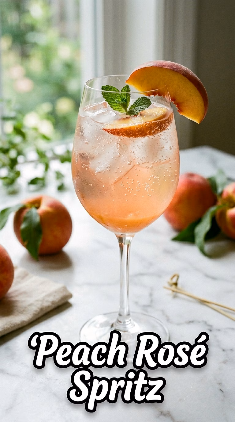 Peach Rosé Spritz