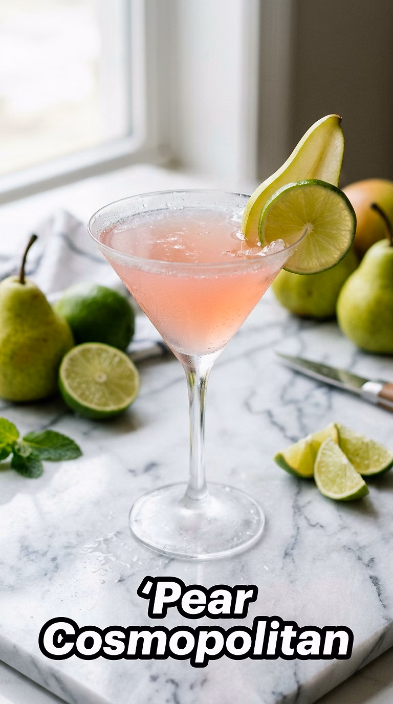 Pear Cosmopolitan