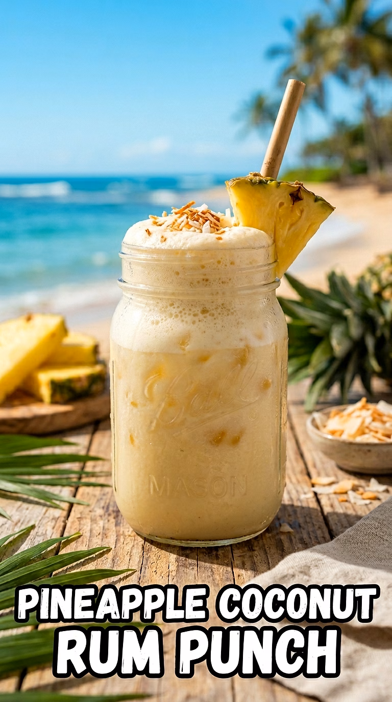 Pineapple Coconut Rum Punch