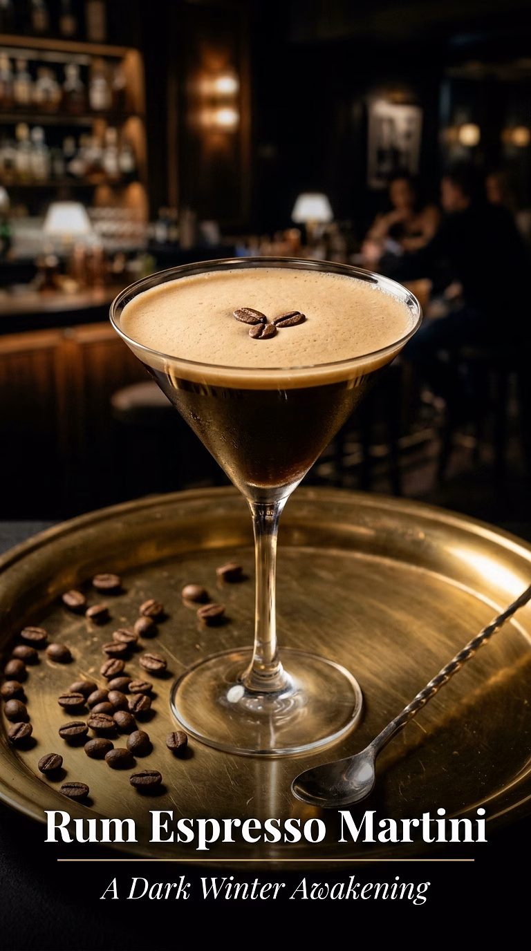 Rum Espresso Martini