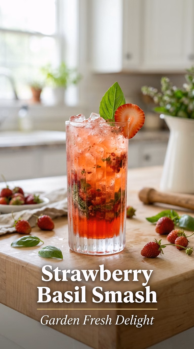 Strawberry Basil Smash