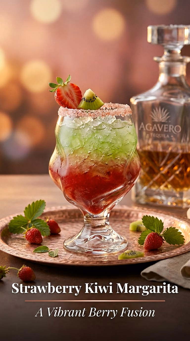 Strawberry Kiwi Margarita