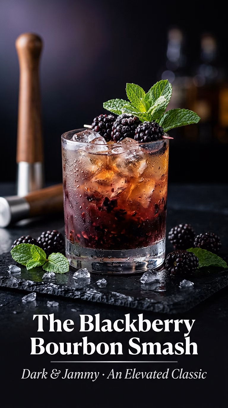 The Blackberry Bourbon Smash