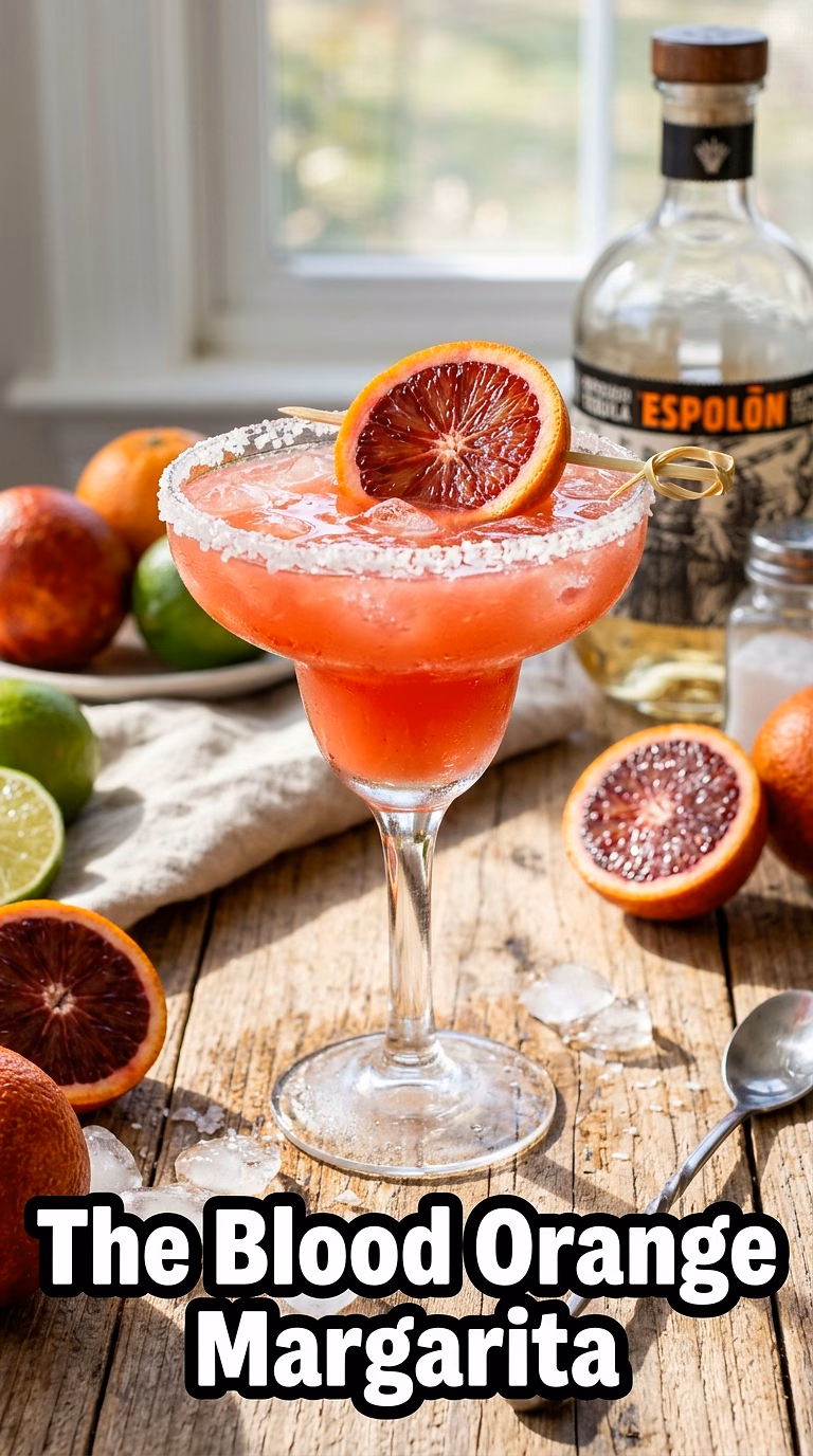 The Blood Orange Margarita