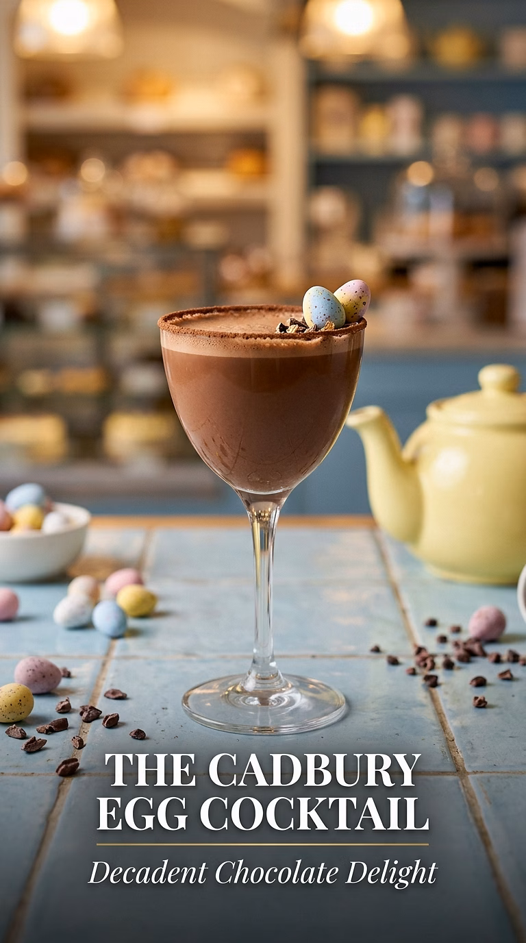 The Cadbury Egg Cocktail
