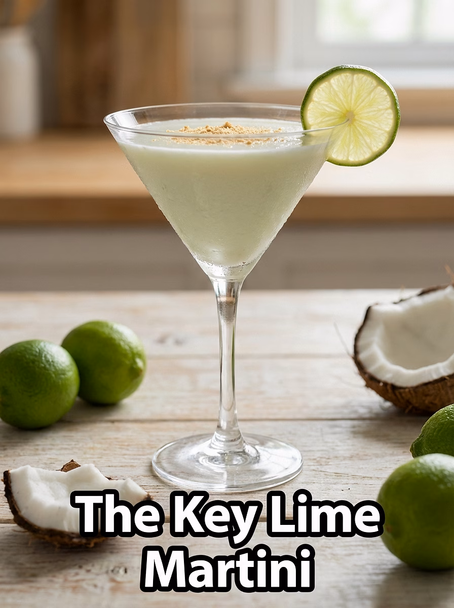 The Key Lime Martini