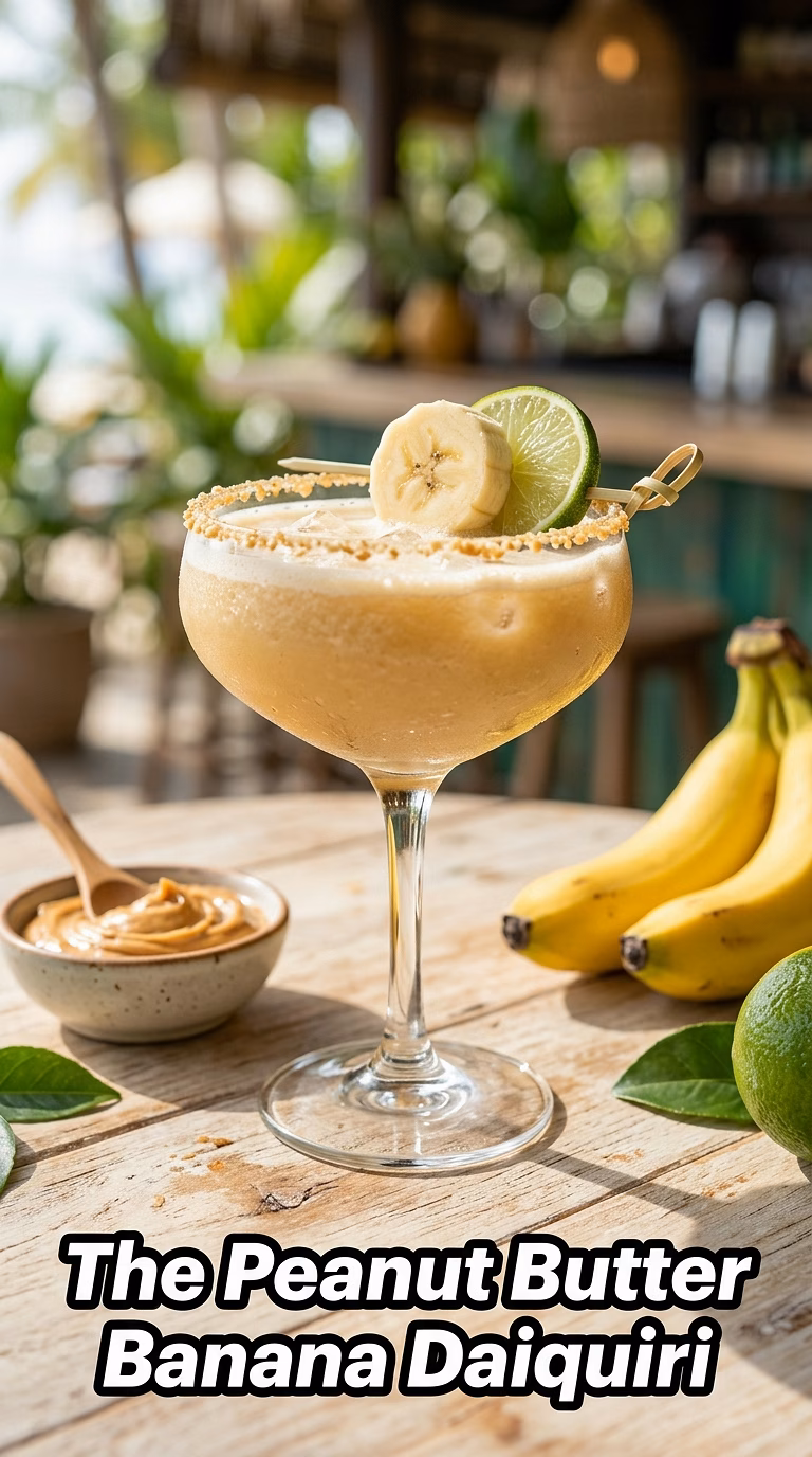 The Peanut Butter Banana Daiquiri