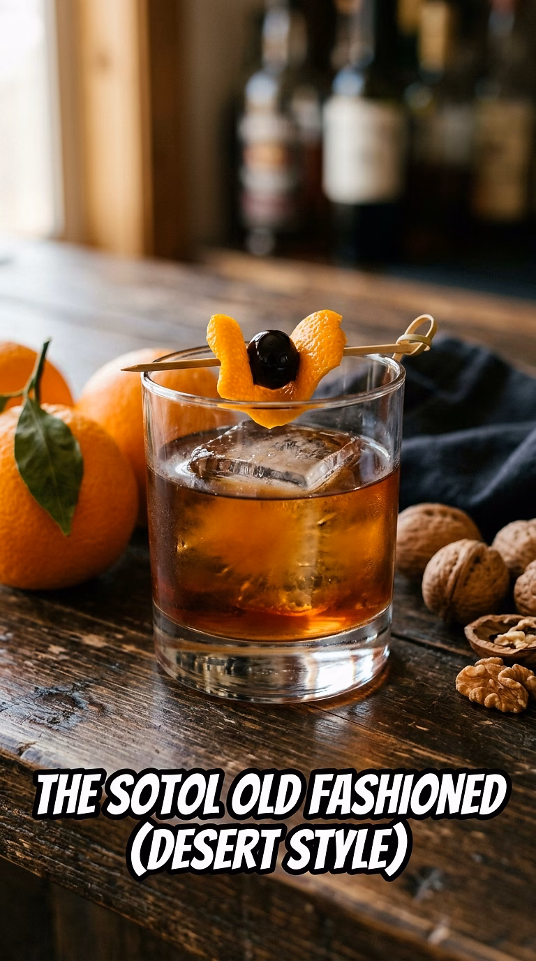 The Sotol Old Fashioned (Desert Style)