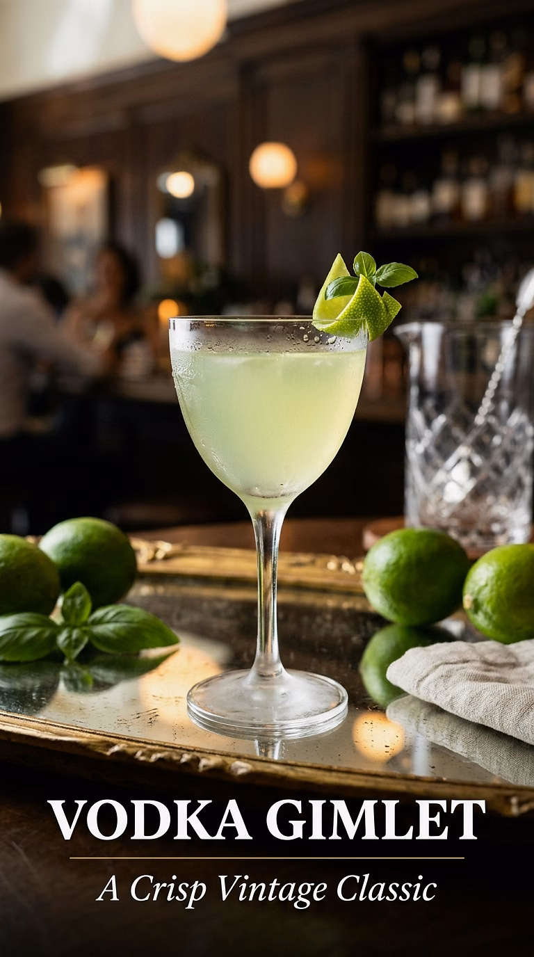 Vodka Gimlet