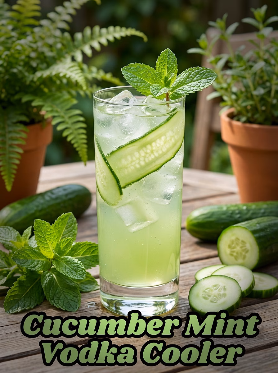 Cucumber Mint Vodka Cooler