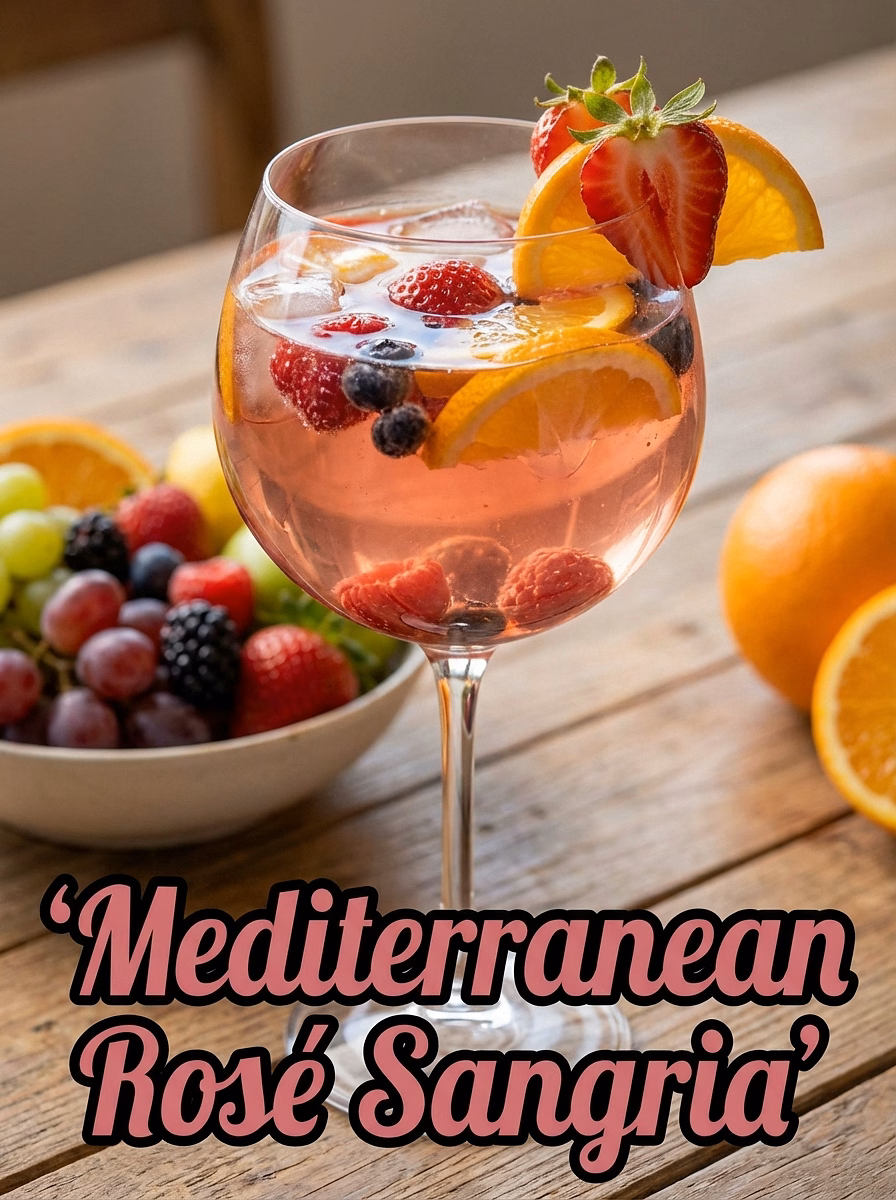 Mediterranean Rosé Sangria