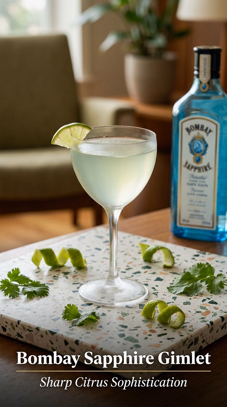 Bombay Sapphire Gimlet