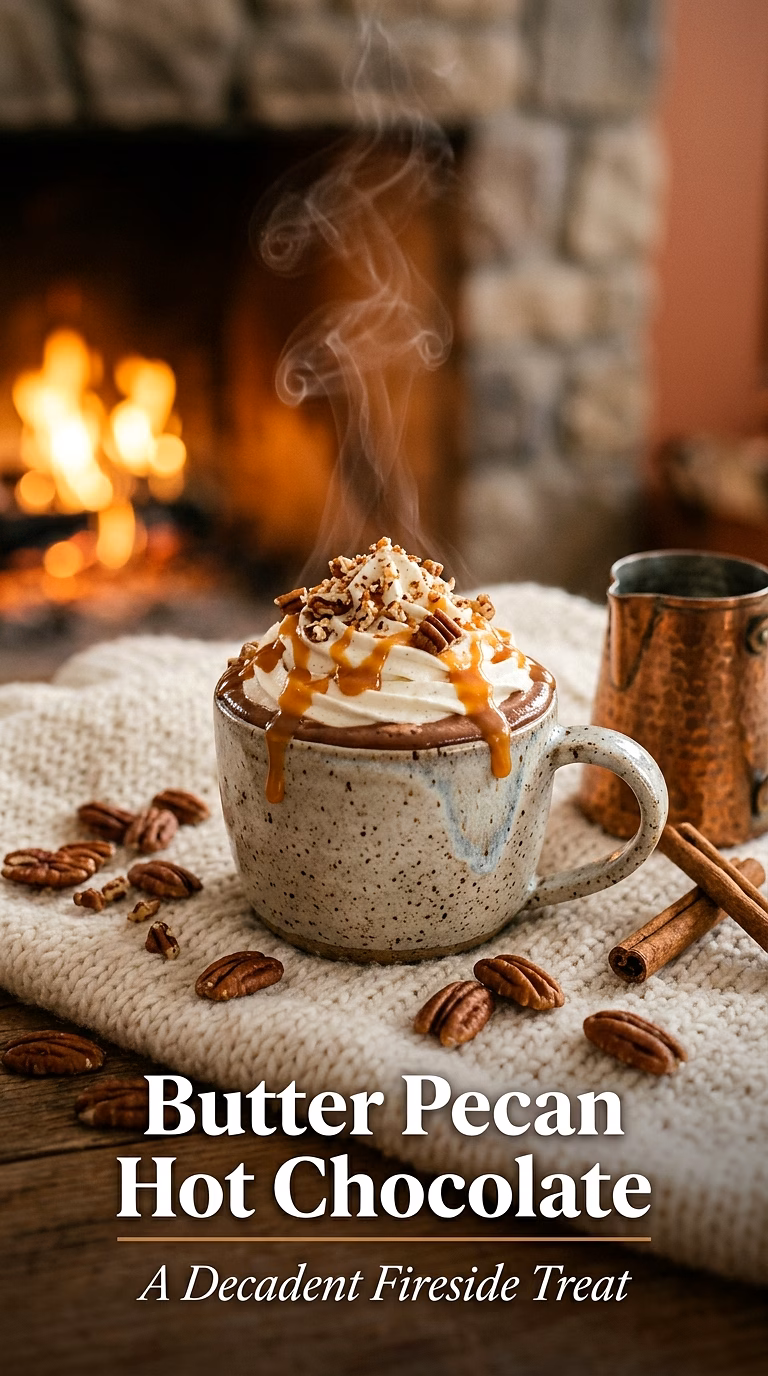 Butter Pecan Hot Chocolate