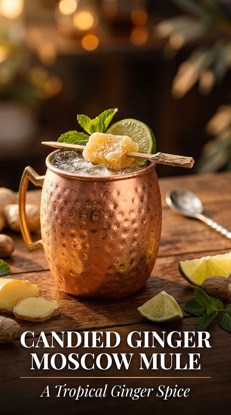 Candied Ginger Moscow Mule