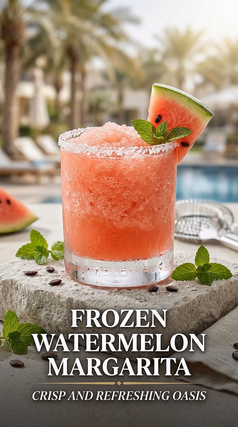 Frozen Watermelon Margarita