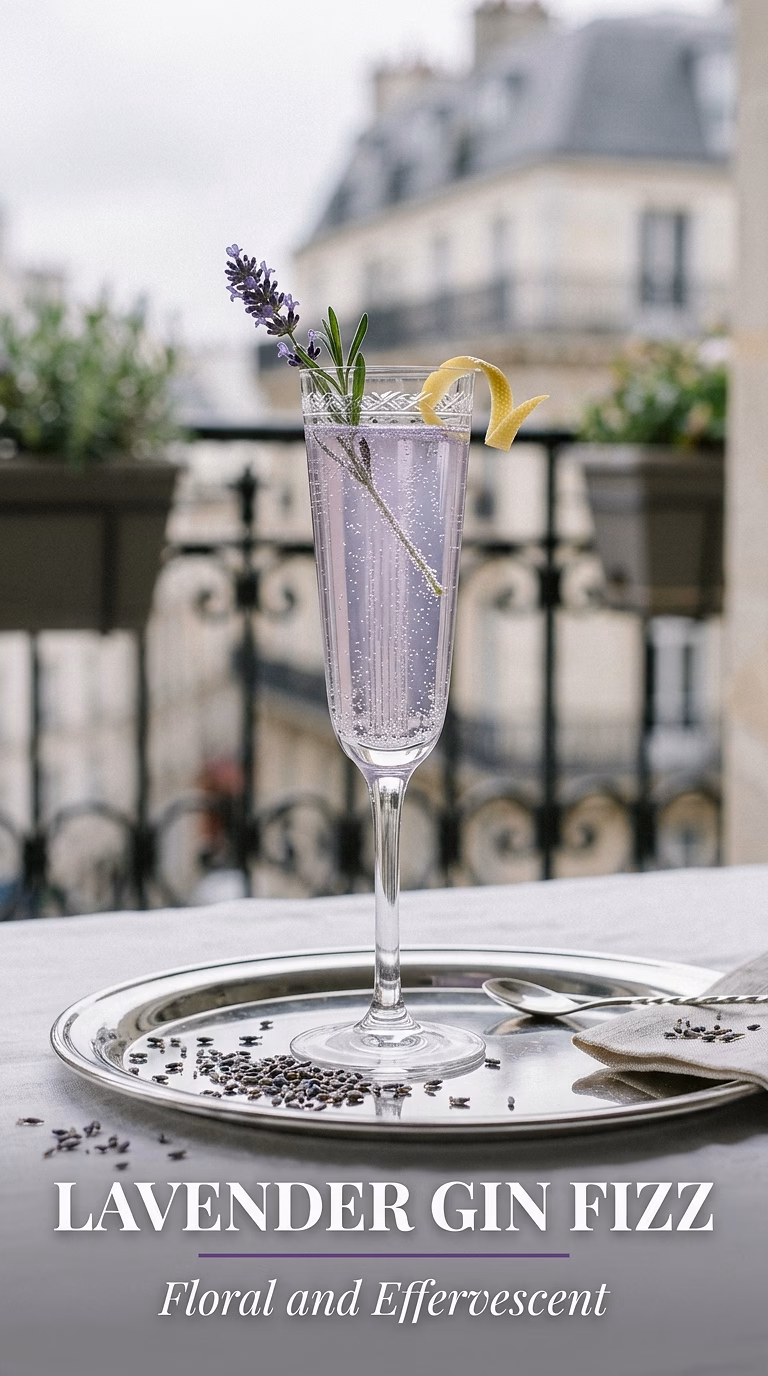 Lavender Gin Fizz
