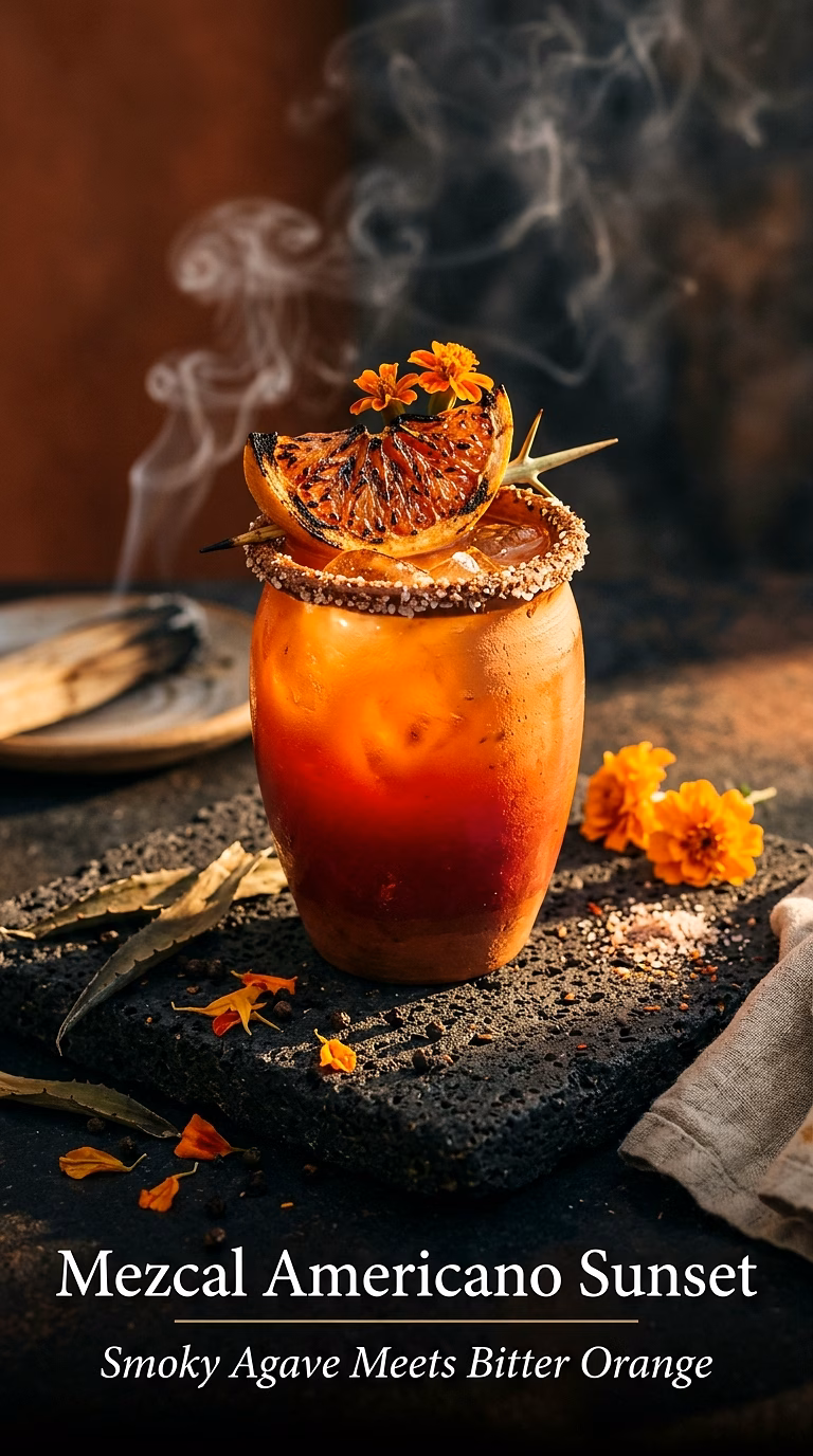 Mezcal Americano Sunset