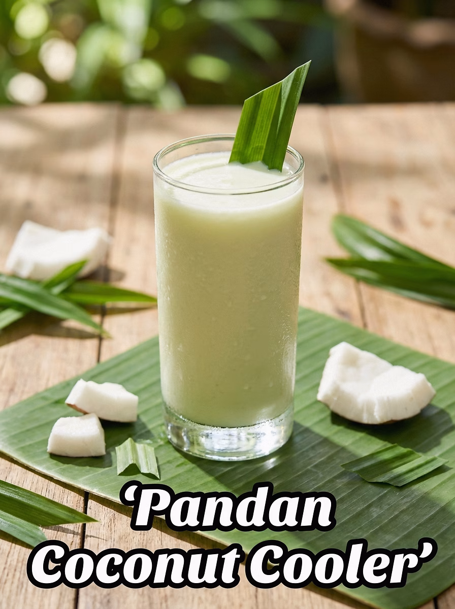 Pandan Coconut Cooler