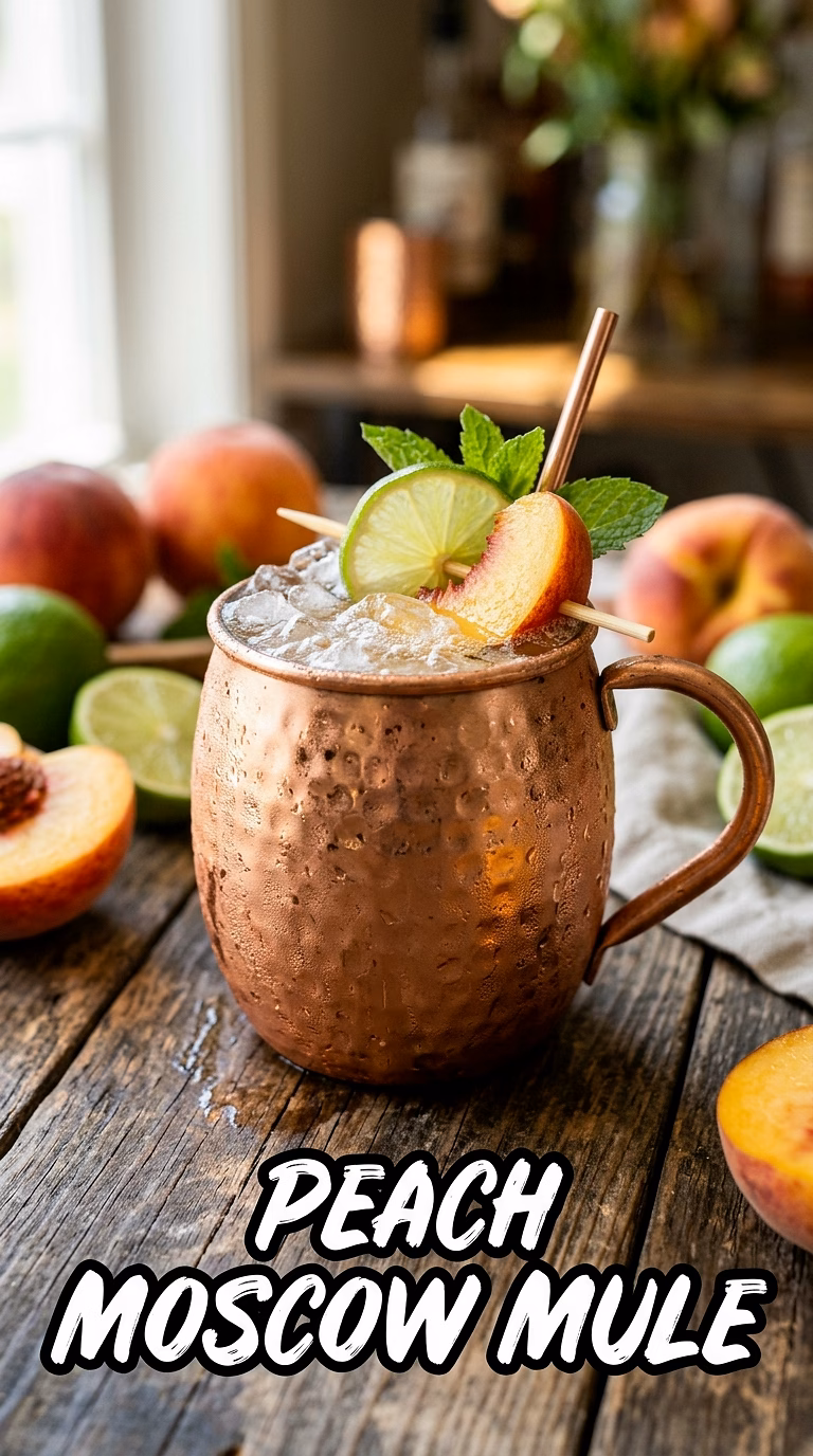 Peach Moscow Mule