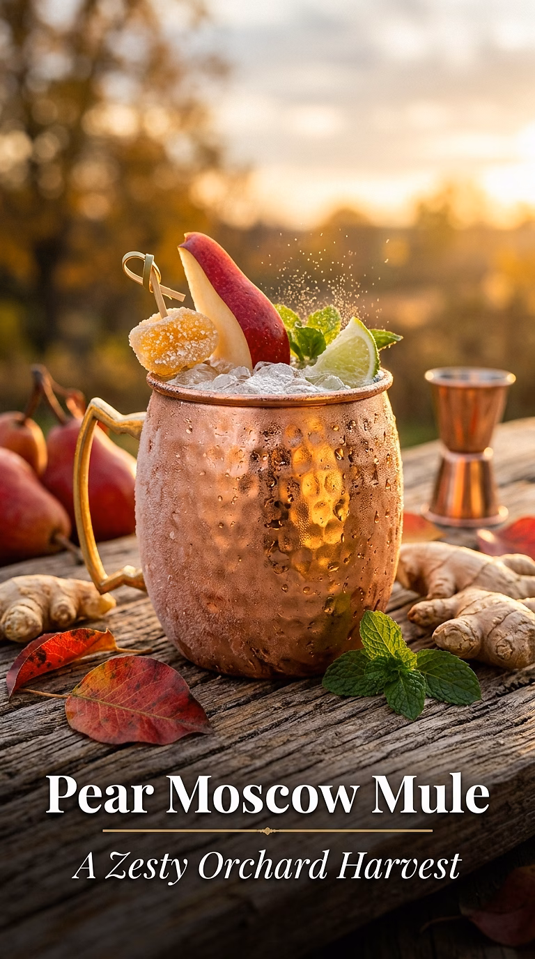 Pear Moscow Mule