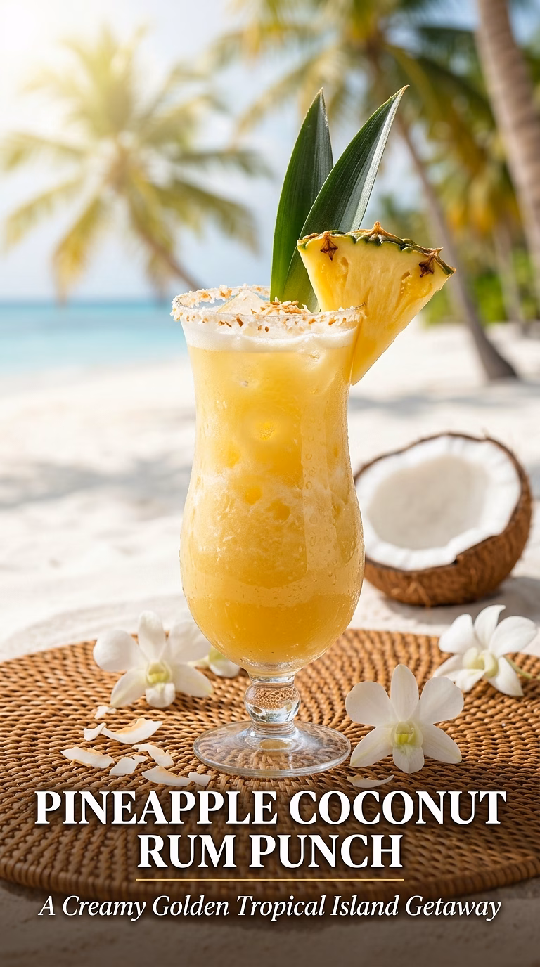 Pineapple Coconut Rum Punch