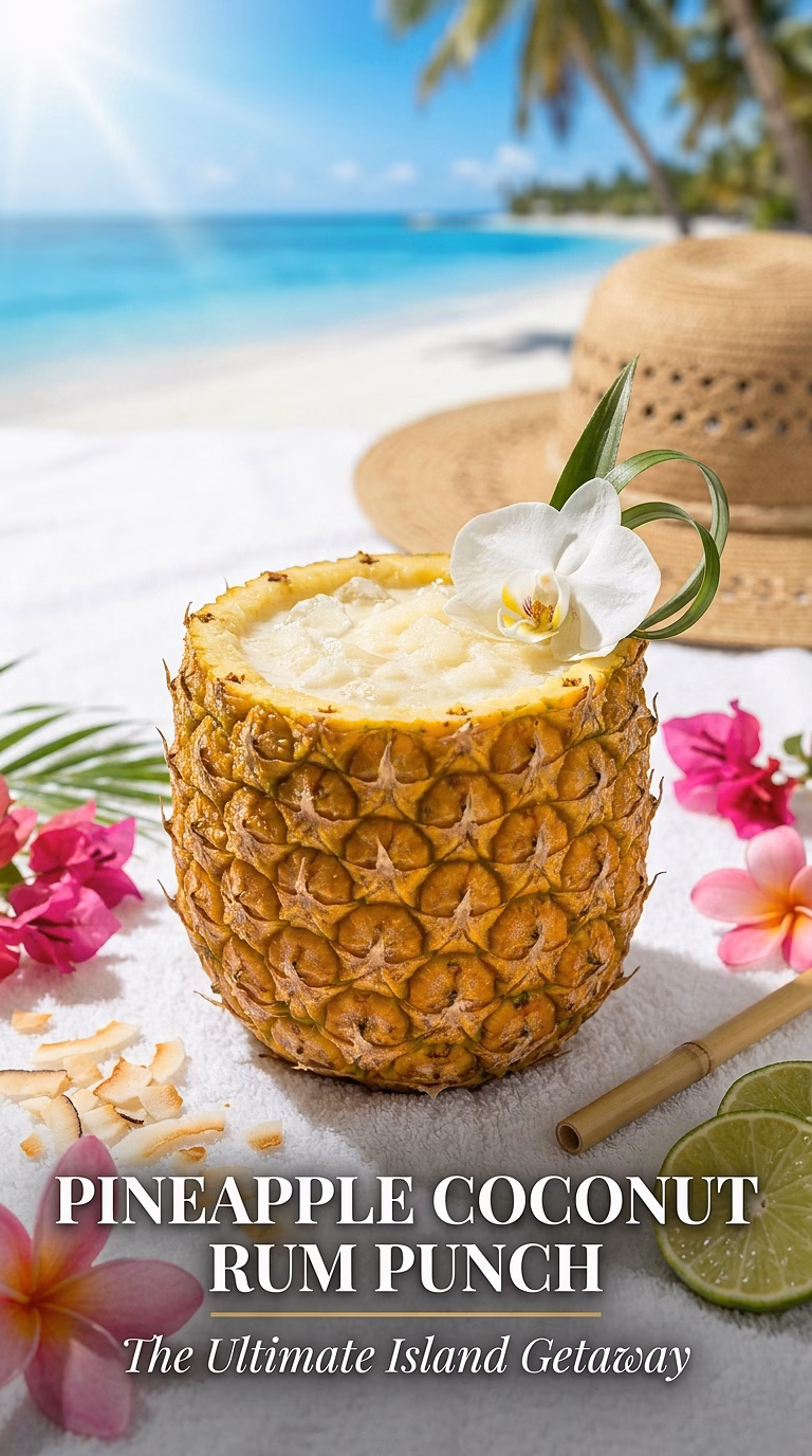 Pineapple Coconut Rum Punch