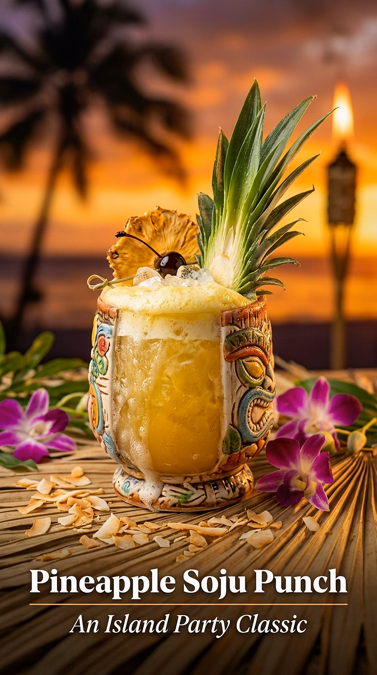 Pineapple Soju Punch