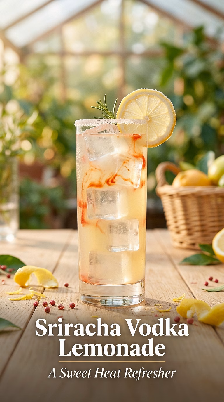 Sriracha Vodka Lemonade