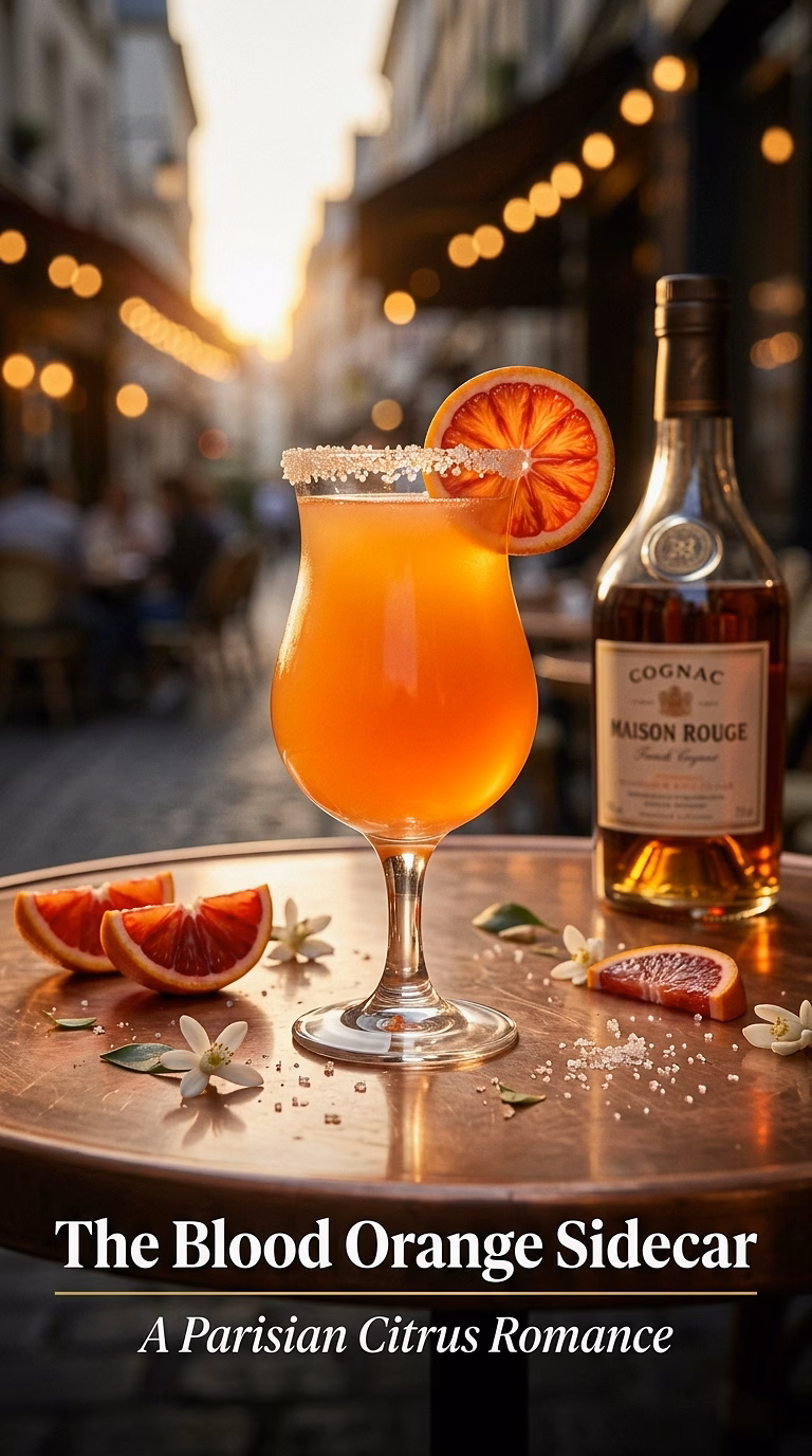 The Blood Orange Sidecar